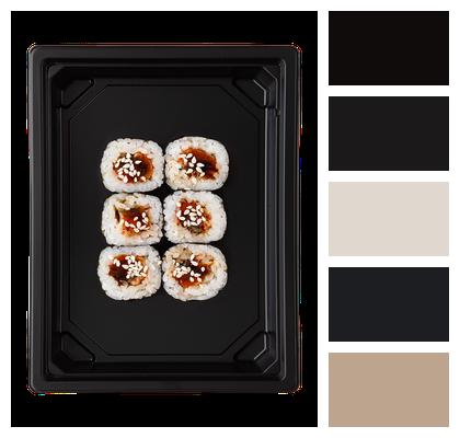 Sushi Japanese Kitchen Rolls Image